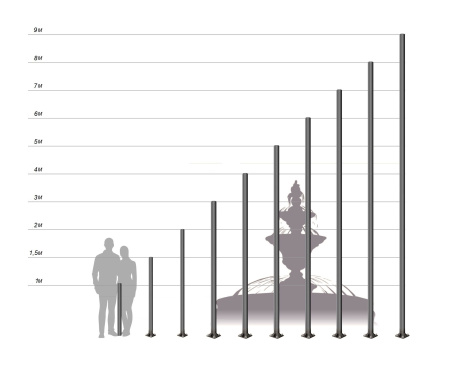 Опора трубчатая несиловая ОТ-7